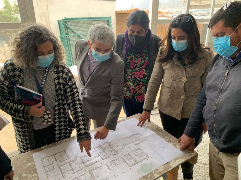 Avanza la construcción de la nueva Posta de Salud Rural de Caleta Los Hornos