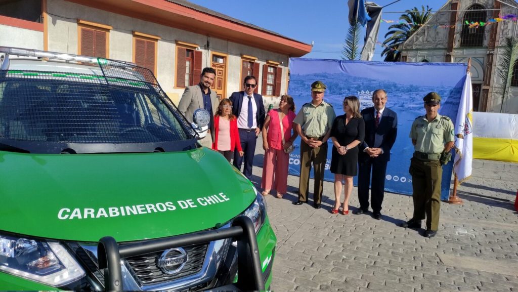 Carabineros recibe nuevos vehículos para reforzar la seguridad en los barrios