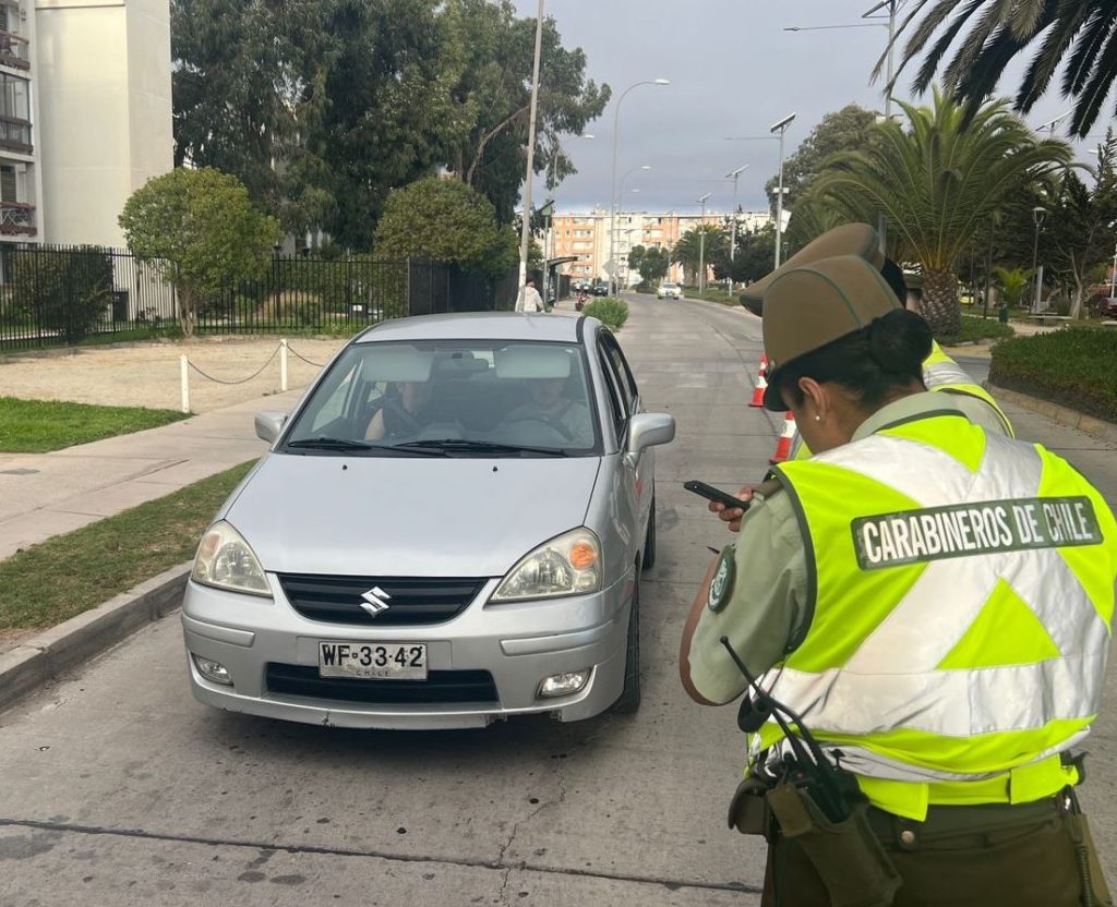 Con cinco detenidos culmina nueva ronda de carabineros en sector Puerta Del Mar de La Serena
