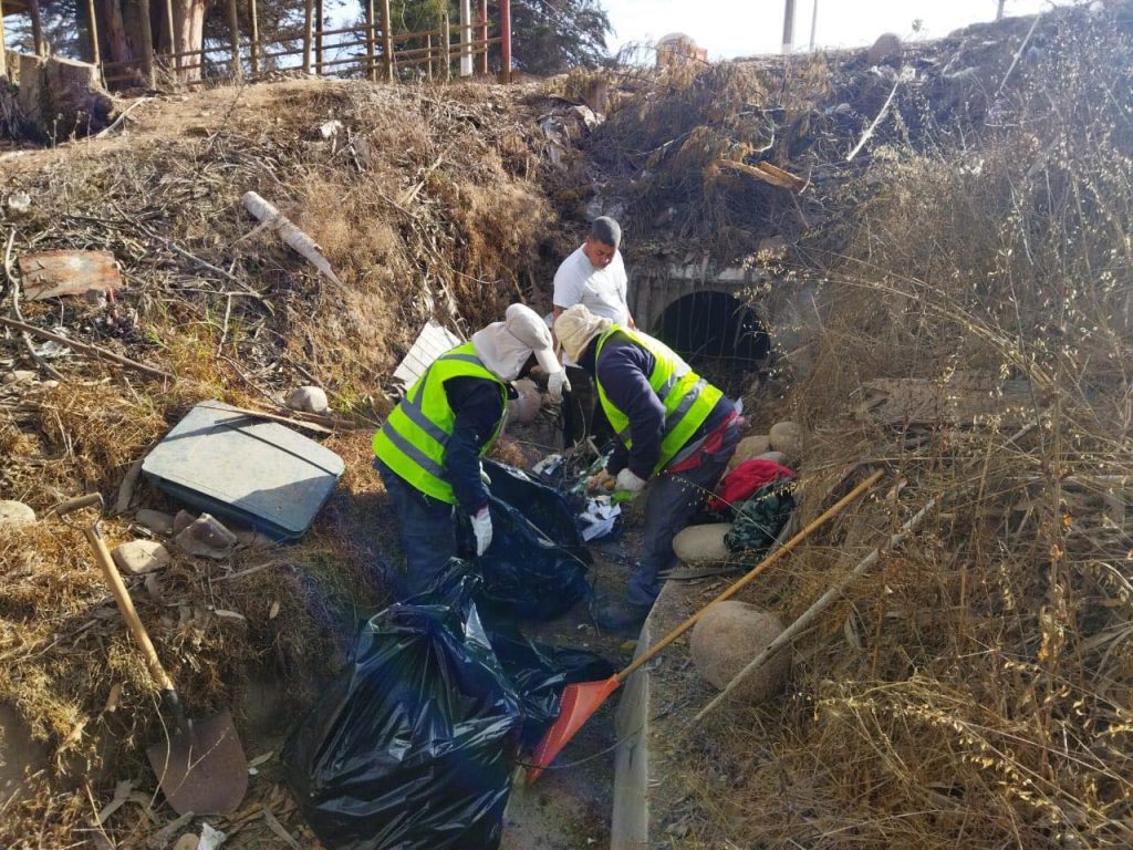 Municipio de La Serena intensifican trabajos preventivos ante pronóstico de lluvias en sectores rurales y urbanos