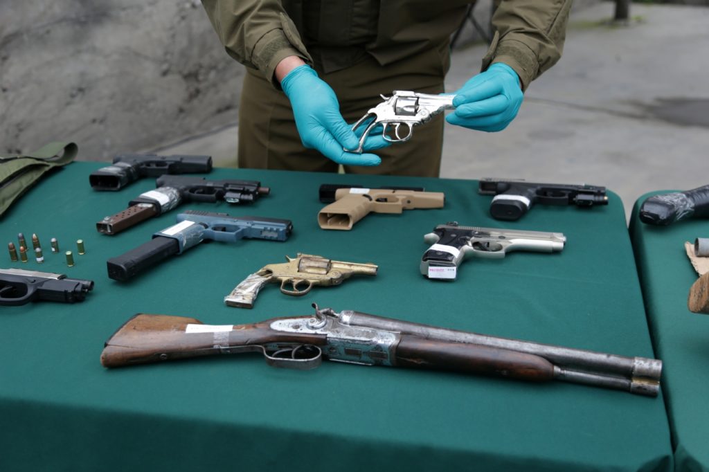 Exitosa labor de carabineros en decomiso de armas de fuego en la región de Coquimbo