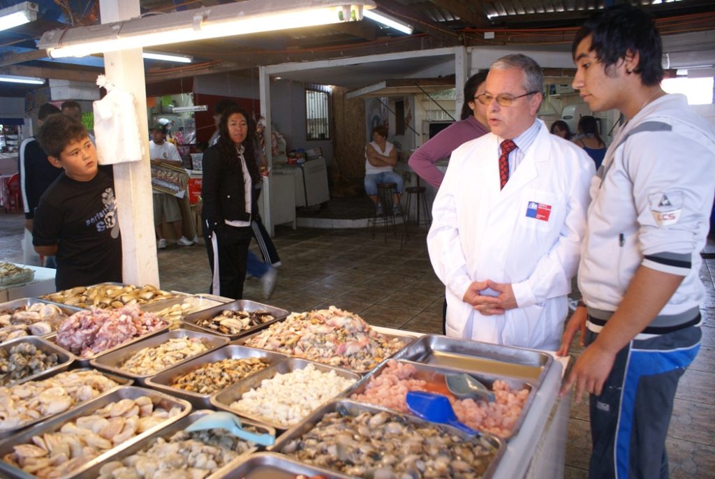 Advertencia del Minsal: confirman brote de Vibrio parahaemolyticus en Coquimbo por consumo de mariscos crudos