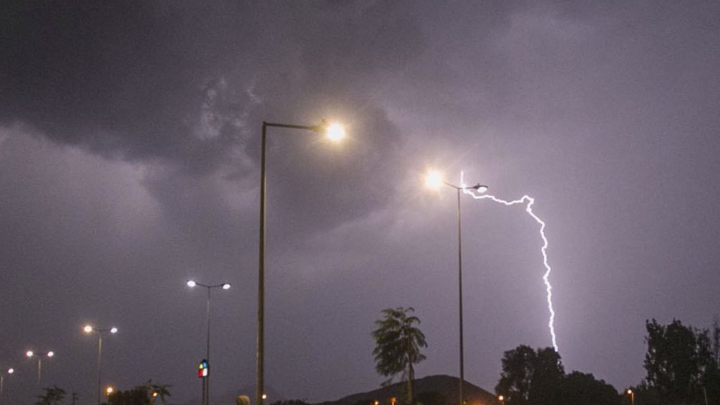 Alerta temprana por tormentas eléctricas en cordillera de Coquimbo