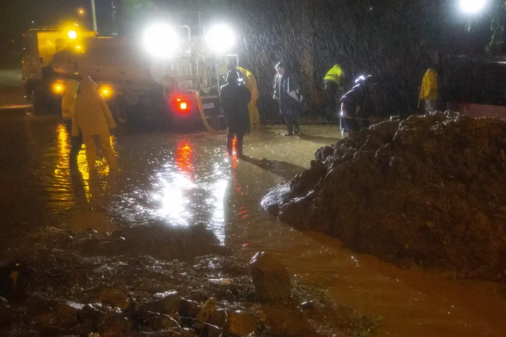Intenso despliegue municipal en Coquimbo para enfrentar sistema frontal