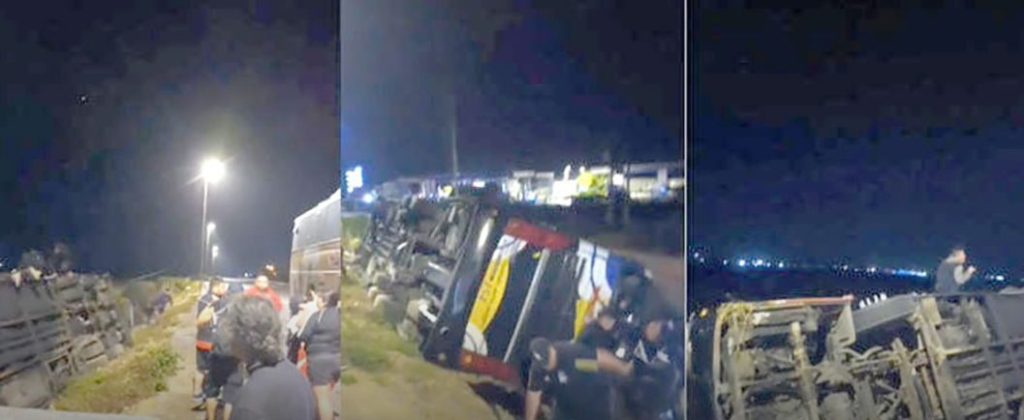 Hinchas de Colo Colo: De la euforia al horror en accidente tras volcamiento