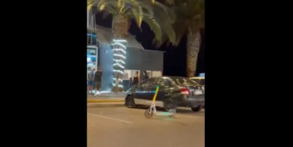 Coquimbo: “Cuidadores” informales usan scooters para impedir estacionar y cobrar $3 mil
