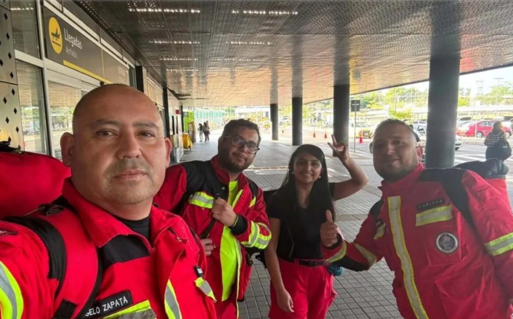 Bomberos de Coquimbo no logran ingresar a Venezuela y deberán regresar a Chile