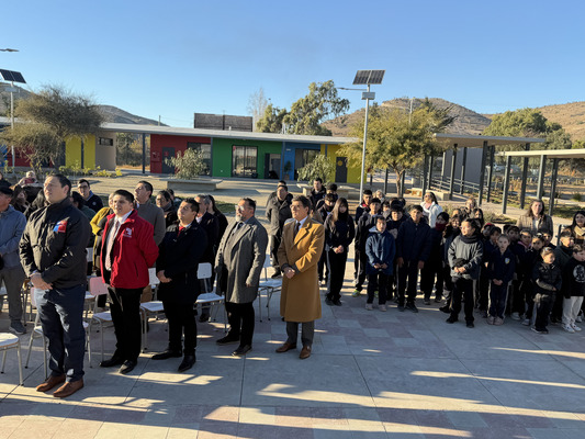Escuela San Antonio de la Villa inicia el segundo semestre en modernas instalaciones tras esperada reposición. En Barraza, comuna de Ovalle