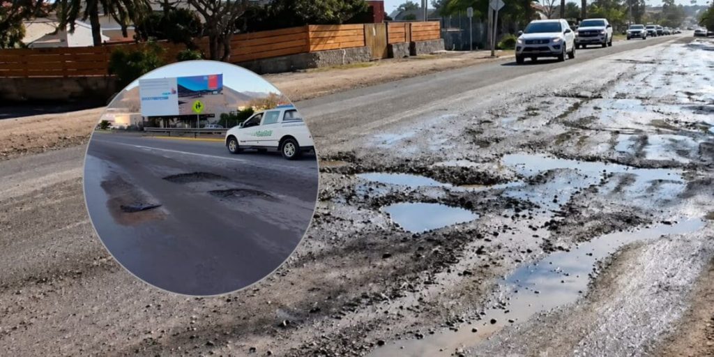 Baches cubiertos por agua complican el tránsito en La Serena y Coquimbo