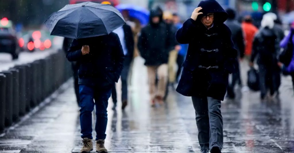 Alerta meteorológica por lluvias intensas entre Coquimbo y O’Higgins