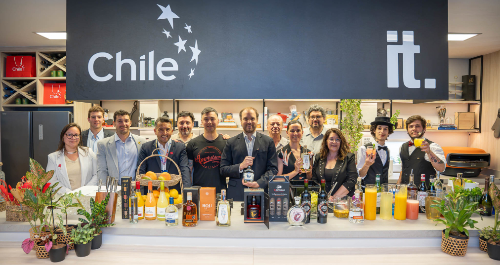 Empresas pisqueras de Coquimbo promovieron el pisco chileno en ProWine São Paulo 2026
